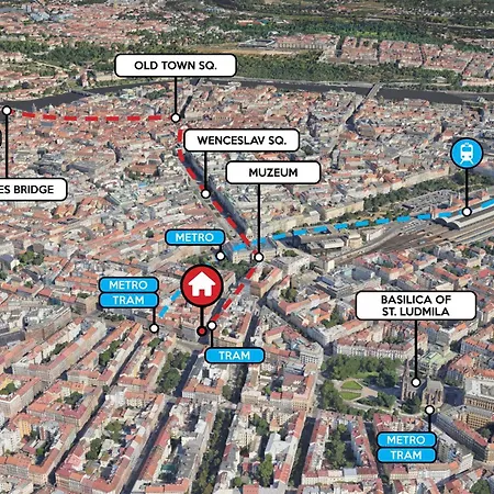 Apartmán Baroque Grand Xxl - Center - 160 M2 Praha