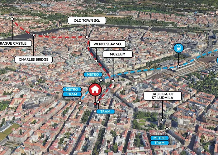 Apartment Baroque Grand Xxl - Center - 160 M2 Prague
